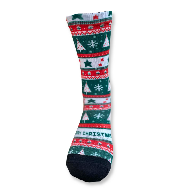 Striped Christmas Socks