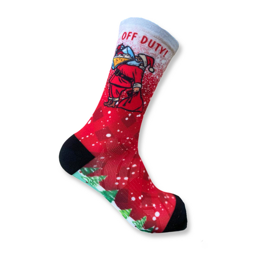 Off Duty Christmas Socks
