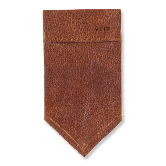 Leather WEEF Pocket Square